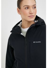 columbia - Columbia kurtka outdoorowa Omni-Tech Ampli-Dry kolor czarny przejściowa. Kolor: czarny. Materiał: materiał. Długość: długie #6