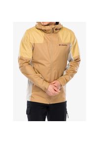 columbia - Kurtka przeciwdeszczowa męska Columbia Inner Limits III Jacket. Kolor: beżowy. Sport: turystyka piesza #1