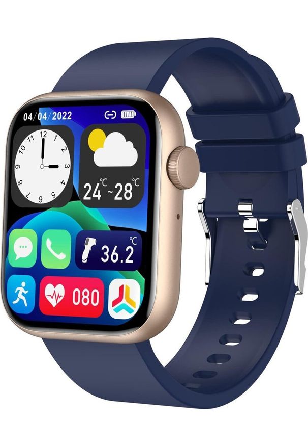 Smartwatch Gravity SMARTWATCH UNISEX GRAVITY GT3-4 - ROZMOWY BLUETOOTH, WŁASNE TARCZE (sg022d) NoSize. Rodzaj zegarka: smartwatch