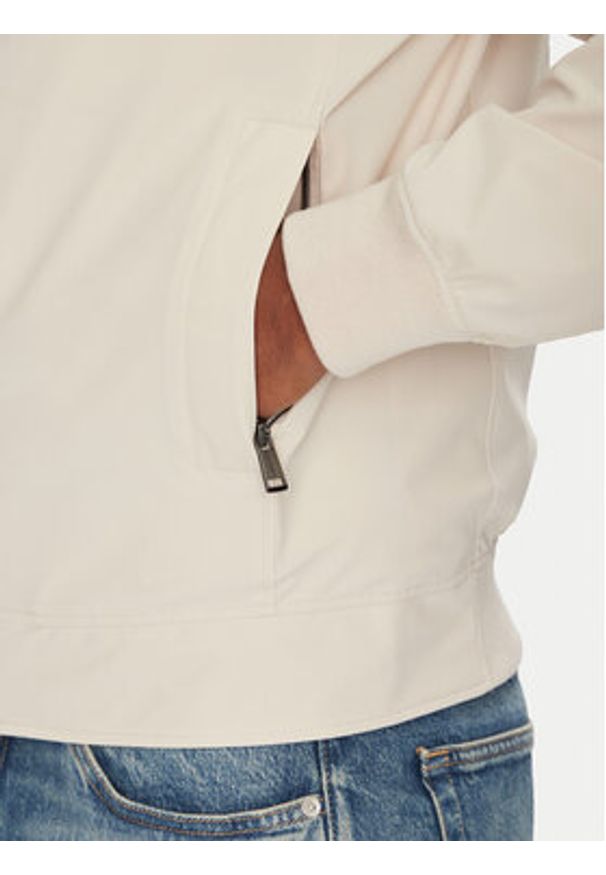 Guess Kurtka przejściowa M4YL13 WEZ70 Beżowy Regular Fit. Kolor: beżowy. Materiał: syntetyk