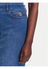 Fracomina Sukienka jeansowa FP25SD4001D46402 Niebieski Slim Fit. Kolor: niebieski. Materiał: bawełna #5