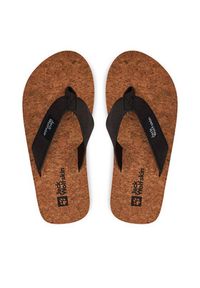 Jack Wolfskin Japonki Ecostride 2 Slipper W 4051931 Czarny. Kolor: czarny. Materiał: materiał #6