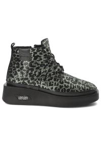 Czarne Botki Artiker Modne Obuwie Damskie. Okazja: na co dzień. Kolor: czerwony. Materiał: skóra. Styl: casual, klasyczny, elegancki