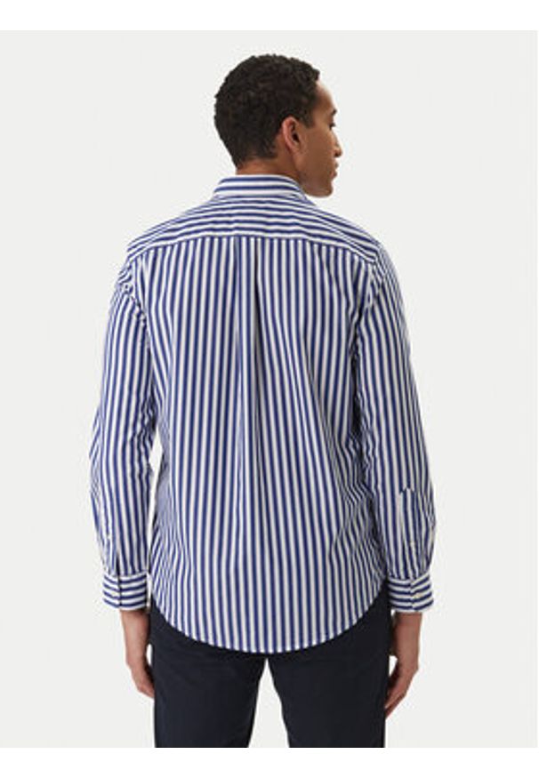 TOMMY HILFIGER - Tommy Hilfiger Koszula MW0MW42440 Niebieski Regular Fit. Kolor: niebieski. Materiał: bawełna