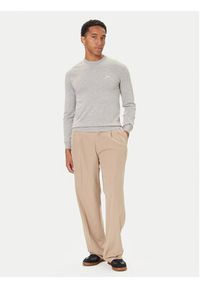 Guess Sweter M5YR26 Z0122 Szary Slim Fit. Kolor: szary. Materiał: syntetyk #3