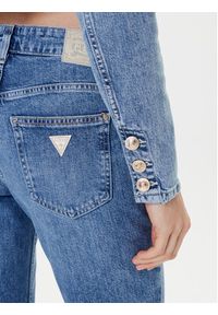 Guess Kurtka jeansowa W5YN53 D5QP2 Niebieski Regular Fit. Kolor: niebieski. Materiał: bawełna #4