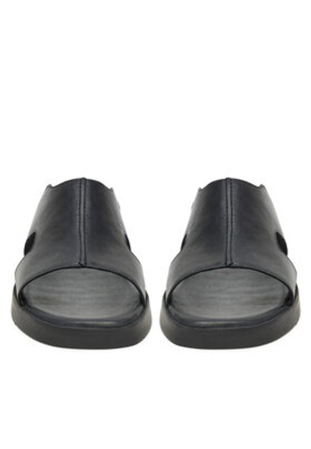 Lasocki Klapki WI16-KIMBALLY-04 Czarny. Kolor: czarny. Materiał: skóra