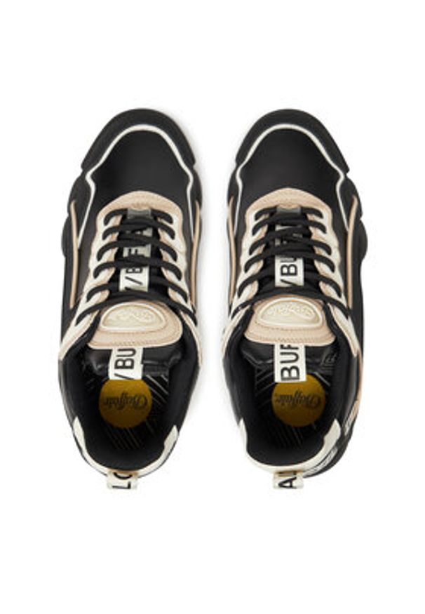 Buffalo Sneakersy CLD Chai BS 1410104 Czarny. Kolor: czarny. Materiał: skóra