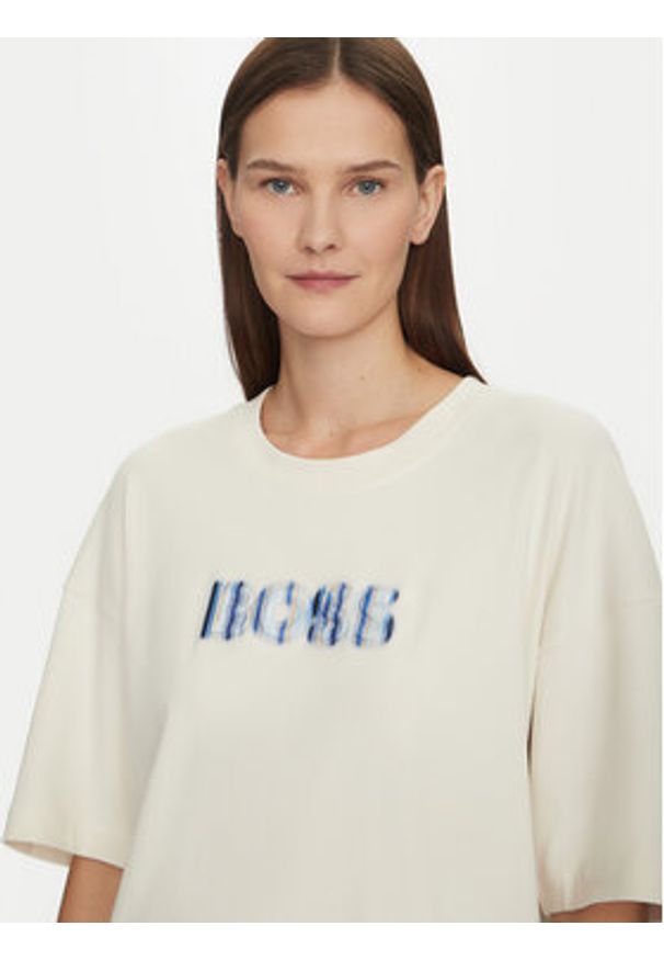 BOSS T-Shirt 50532093 Biały Relaxed Fit. Kolor: biały. Materiał: bawełna