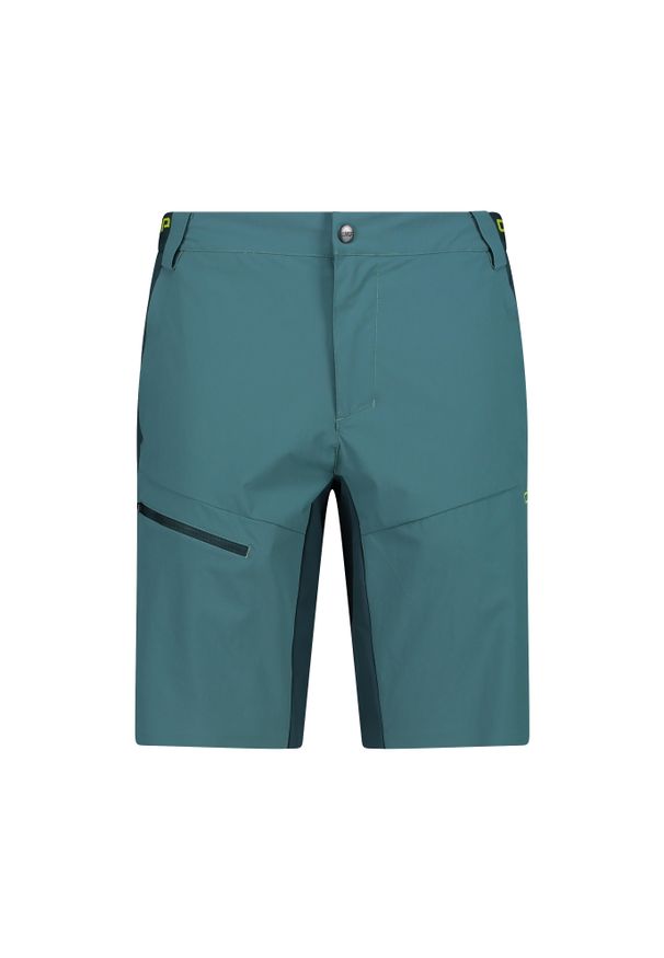 Bermudy męskie turystyczne CMP 33T6667. Kolor: zielony. Sport: turystyka piesza