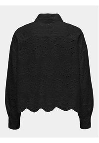 only - ONLY Koszula Valais 15269568 Czarny Loose Fit. Kolor: czarny. Materiał: bawełna #3