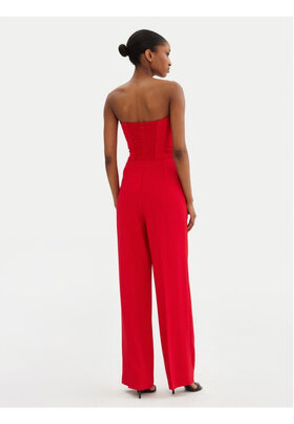 Pinko - PINKO Kombinezon Gallo 104884 A213 Czerwony Regular Fit. Kolor: czerwony. Materiał: wiskoza