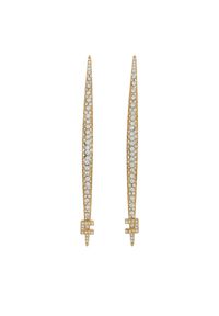 Kolczyki Elisabetta Franchi. Materiał: złote. Kolor: złoty #1