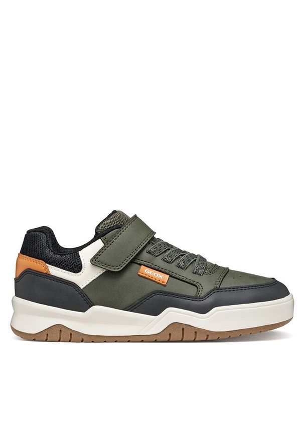 Sneakersy Geox. Kolor: zielony