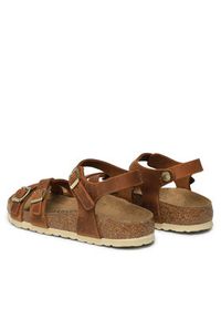 Birkenstock Sandały Kumba 1021489 Brązowy. Kolor: brązowy. Materiał: skóra #5