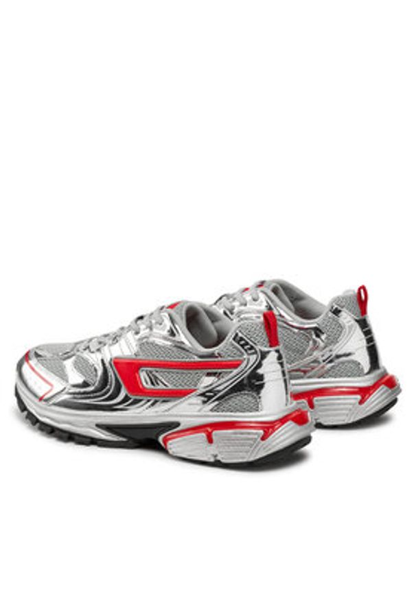Diesel Sneakersy S-Serendipity Pro-X1 Y03373P6917 Szary. Kolor: szary. Materiał: materiał, mesh