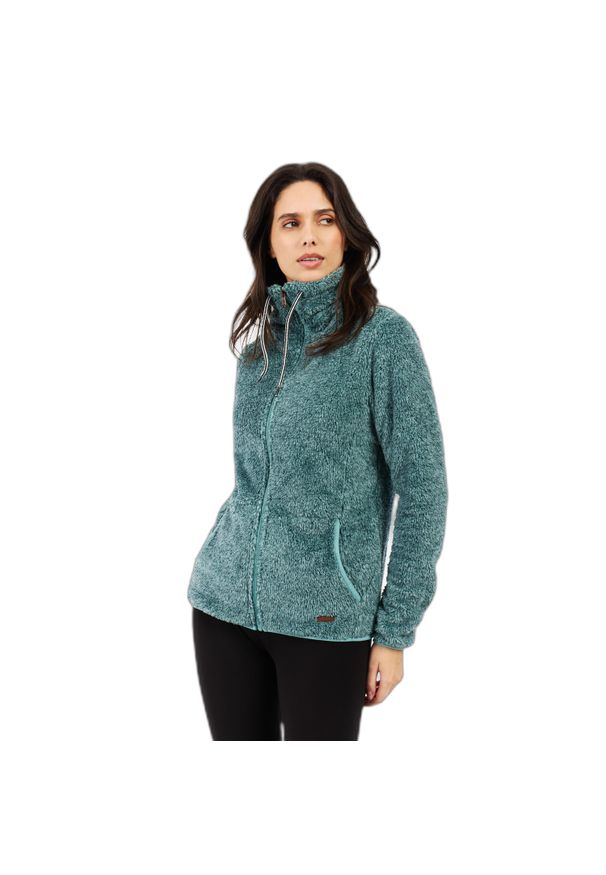 Damski polar rozpinany na całej długości Protest Riri. Kolor: niebieski. Materiał: polar. Sezon: zima. Sport: narciarstwo