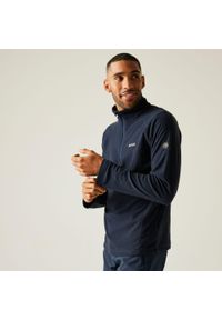 Polar turystyczny męski Regatta Montes z suwakiem. Kolor: niebieski, wielokolorowy, czarny. Materiał: poliester, polar. Sport: turystyka piesza, wspinaczka #1