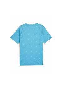 Puma - Męska koszulka przedmeczowa Olympique de Marseille PUMA Bleu Azur White Blue. Kolor: niebieski