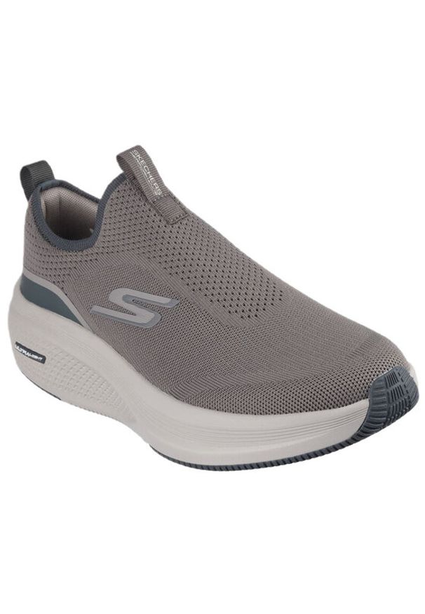 skechers - Skechers Buty do biegania GO RUN Elevate 2.0 220849/BRN Szary. Kolor: szary. Materiał: materiał. Sport: bieganie