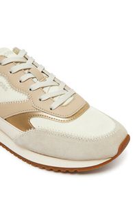 BOSS Sneakersy Kai Runn 50541653 Beżowy. Kolor: beżowy. Materiał: materiał #6