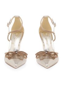 Eva Minge Szpilki ANCONA-V325-25531 Złoty. Kolor: złoty. Materiał: skóra. Obcas: na szpilce #4