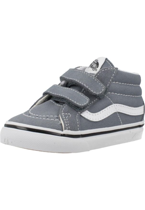 Vans - Buty VANS SK8-MID REISSUE V Szary. Okazja: na co dzień. Kolor: szary. Materiał: tkanina, skóra. Model: Vans SK8