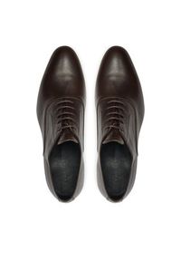 Calvin Klein Półbuty HM0HM01690 Brązowy. Kolor: brązowy. Materiał: skóra #4