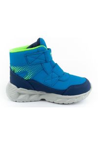 skechers - Buty Skechers led Jr 401507N/NVLM niebieskie. Zapięcie: rzepy. Kolor: niebieski. Materiał: materiał. Szerokość cholewki: normalna. Sezon: zima #6