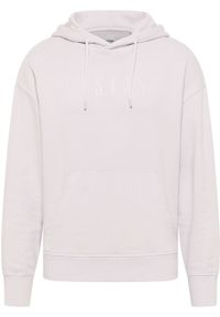 Mustang - MĘSKA BLUZA Z KAPTUREM MUSTANG LOGO Eden Orchid Hush 1014786 8056. Typ kołnierza: kaptur #4