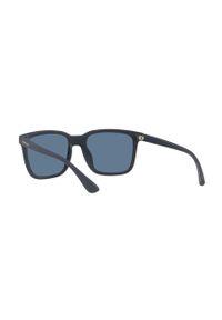 Armani Exchange Okulary przeciwsłoneczne 0AX4112S męskie. Kształt: prostokątne. Kolor: niebieski #3