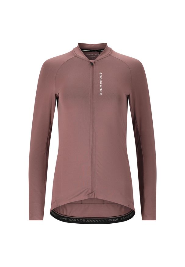 ENDURANCE - Damski jersey z długim rękawem Endurance Paxton. Kolor: różowy. Materiał: jersey. Długość rękawa: długi rękaw. Długość: długie. Sport: kolarstwo