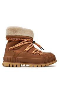 Palladium Śniegowce Pallashock Hiver 94349-252-M Brązowy. Kolor: brązowy. Materiał: zamsz, skóra