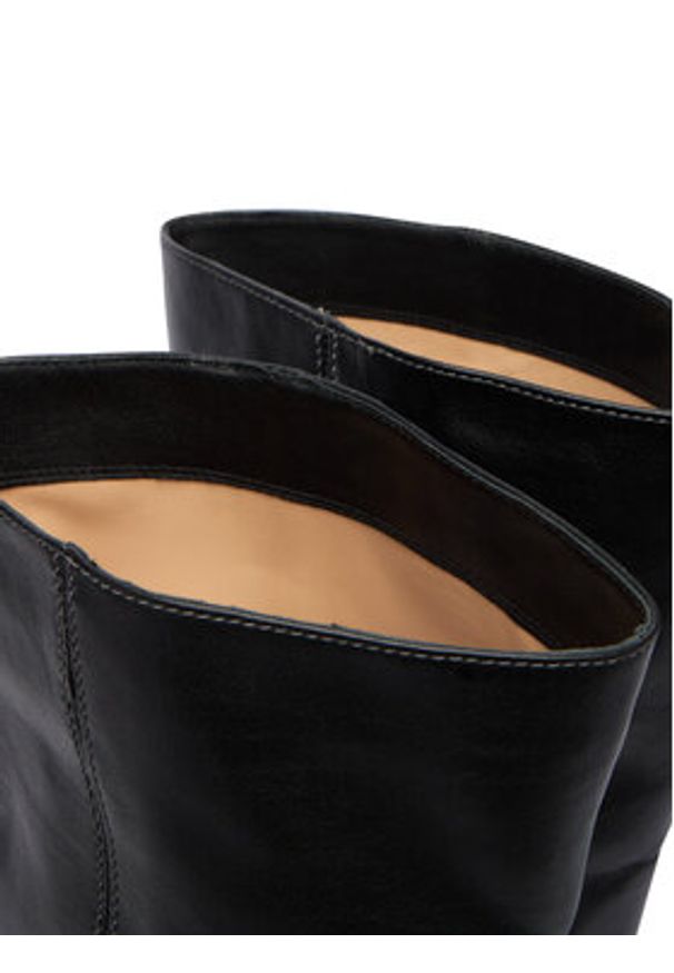 Coach Kozaki CCH81 Czarny. Kolor: czarny. Materiał: skóra