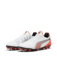 Puma - Buty piłkarskie unisex KING ULTIMATE MG PUMA. Kolor: czerwony, szary, biały, wielokolorowy. Sport: piłka nożna