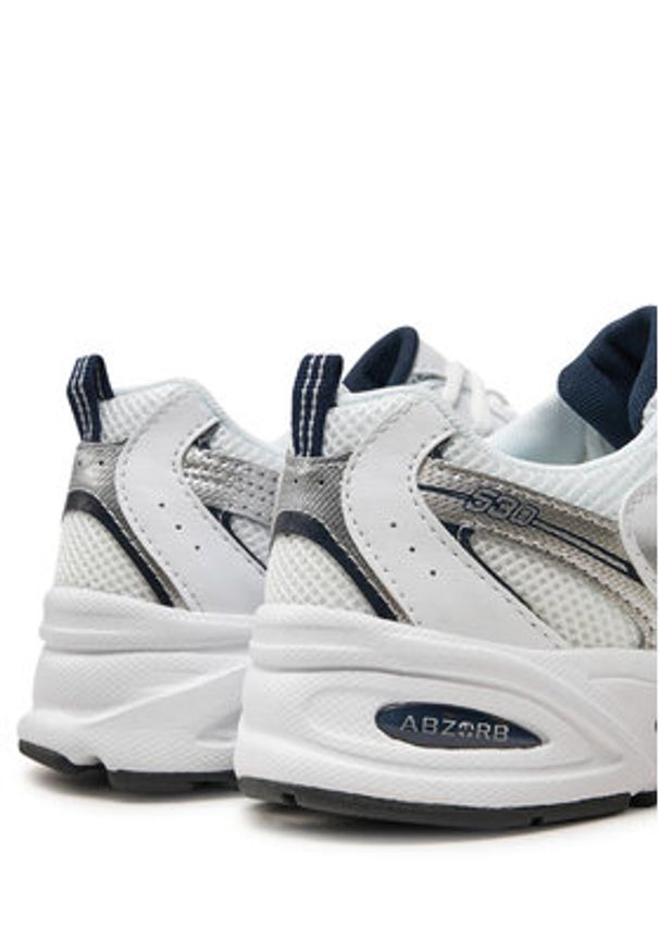New Balance Sneakersy GR530SB1 Biały. Kolor: biały. Materiał: materiał