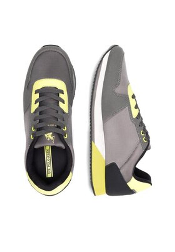 U.S. Polo Assn. Sneakersy NOBIL011M/CNH1 Szary. Kolor: szary. Materiał: materiał