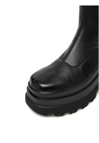 DeeZee Kozaki 2163-11 Czarny. Kolor: czarny. Materiał: materiał #3