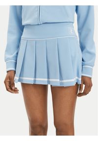 Juicy Couture Spódnica plisowana Aluna JCSGS223416 Niebieski Regular Fit. Kolor: niebieski. Materiał: syntetyk #1