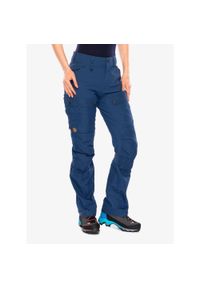 Fjällräven - Spodnie trekkingowe damskie Fjallraven Keb Trousers. Kolor: niebieski. Sport: turystyka piesza