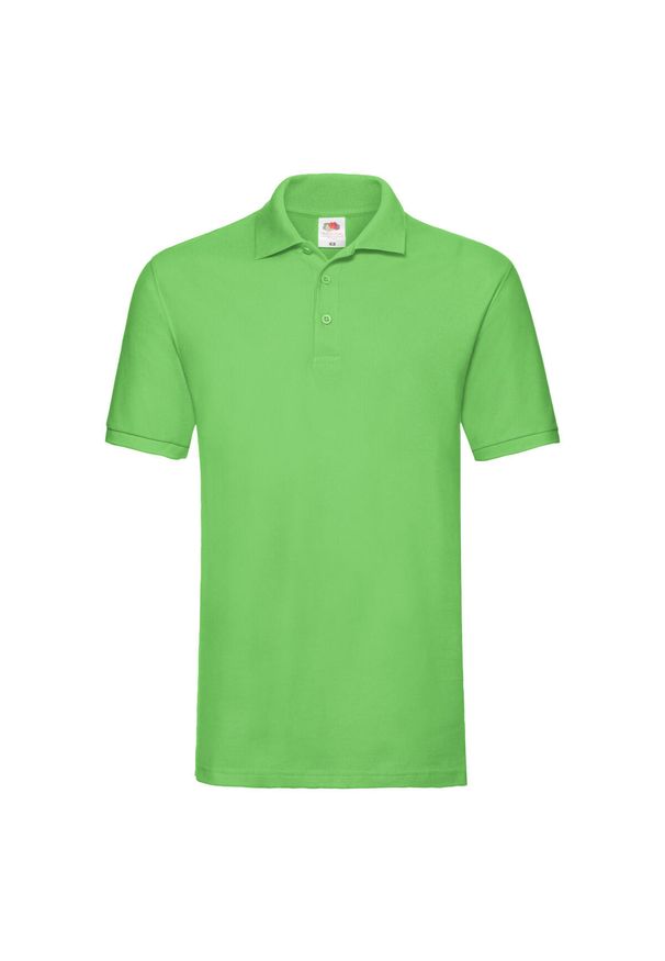 FRUIT OF THE LOOM - Koszulka Polo Premium Unisex Dla Dorosłych. Typ kołnierza: polo. Kolor: szary