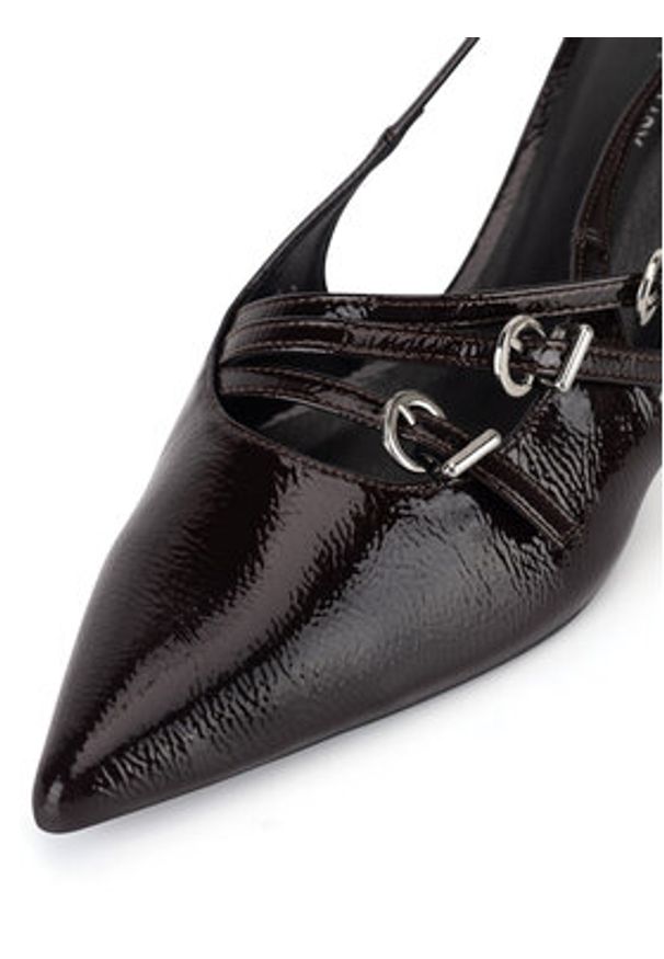 Jenny Fairy Czółenka HY91328-1 Brązowy. Kolor: brązowy. Materiał: syntetyk