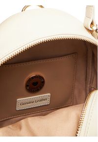 Love Moschino - LOVE MOSCHINO Plecak JC4304PP0MK1211A Écru. Materiał: skóra #3