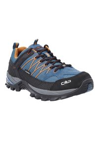Buty trekkingowe męskie CMP Rigel Low Wp. Kolor: niebieski. Materiał: materiał, syntetyk. Szerokość cholewki: normalna