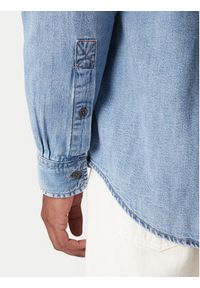 Tommy Jeans Koszula jeansowa Western DM0DM22304 Niebieski Relaxed Fit. Kolor: niebieski. Materiał: bawełna #2