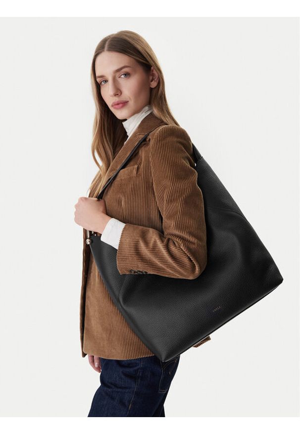 Furla Torebka Lara L WB01876 HSF000 IT O6000 Czarny. Kolor: czarny. Materiał: skórzane