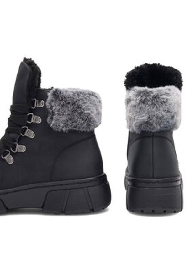 Go Soft Trapery KATJA SWS6157-01 Czarny. Kolor: czarny. Materiał: materiał