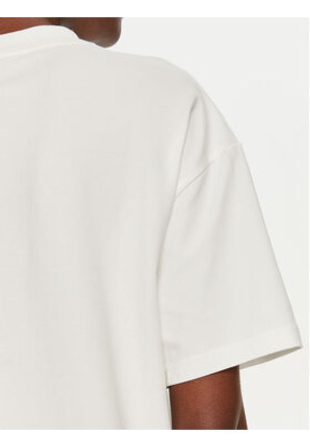 Hugo T-Shirt 50490593 Beżowy Relaxed Fit. Kolor: beżowy. Materiał: bawełna