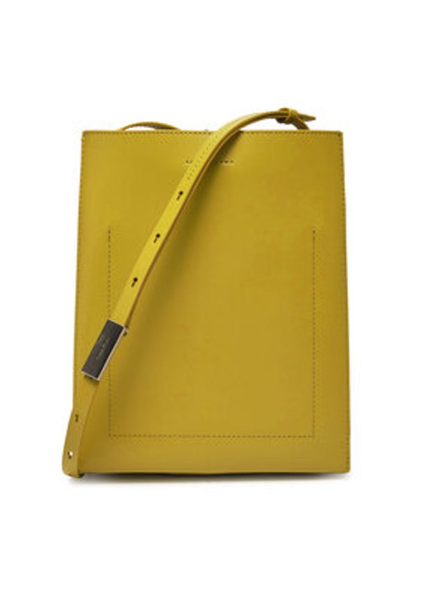 Calvin Klein Torebka Line Ns Crossbody Lth Bag LV04F3005G Zielony. Kolor: zielony. Materiał: skórzane