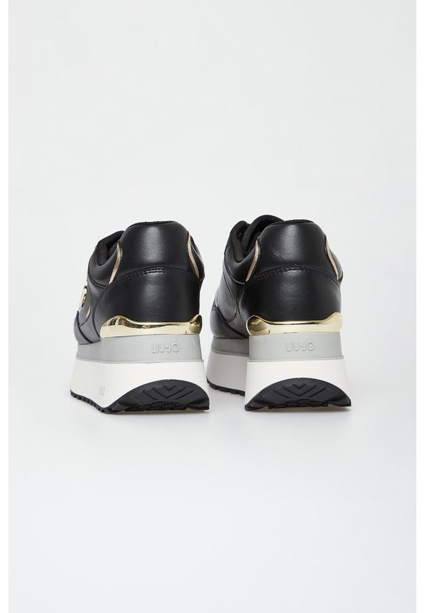 Liu Jo - Sneakersy damskie skórzane LIU JO. Materiał: skóra